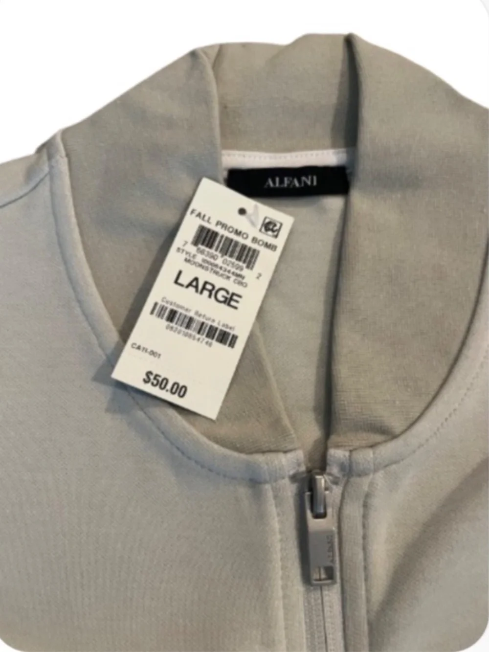 Men’s Alfani Full-Zip Bomber Jacket (Macy’s Exclusive Brand)